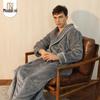 Men's Flannel Long Sleep Robe