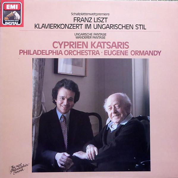 

LP Record FRANZ LISZT CYPRIEN KATSARIS EU Klavierkonzert Im Ungarischen Stil 262220 His Masters Vo 1982 Germany Classical Used