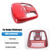 Red Front Reading Light Lamp Cover Trim Frame For Dodge Charger 14+/Durango 11+