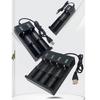 MultiModel Compatible Rechargeable 18650 Battery Charger for 21700,26700,14500,18500,26650 with Overcharge Protections