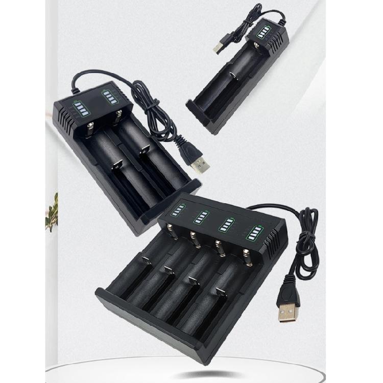 MultiModel Compatible Rechargeable 18650 Battery Charger for 21700,26700,14500,18500,26650 with Overcharge Protections