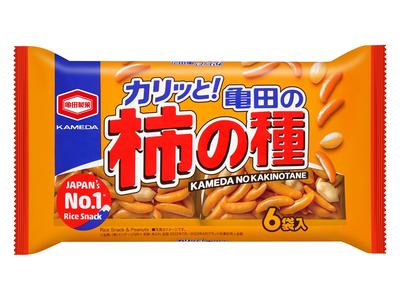 Kameda Seika Kameda Kakinotane 180g x 6 Beutel 6er-Pack