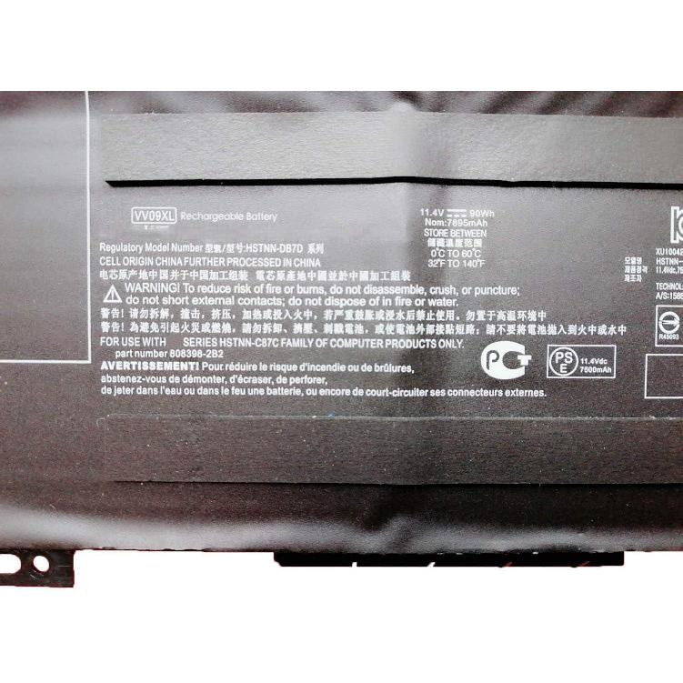 

Замена аккумулятора для ноутбука VV09XL для HP ZBook 15 G3 G4, ZBook 17 G3 Мобильная рабочая станция HSTNN-DB7D HSTNN-C87C 808398-2B1 808398-2C1 808452-001