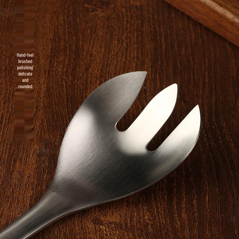 Abay Stainless Steel Soup Spoons with Wenge Wood Handle