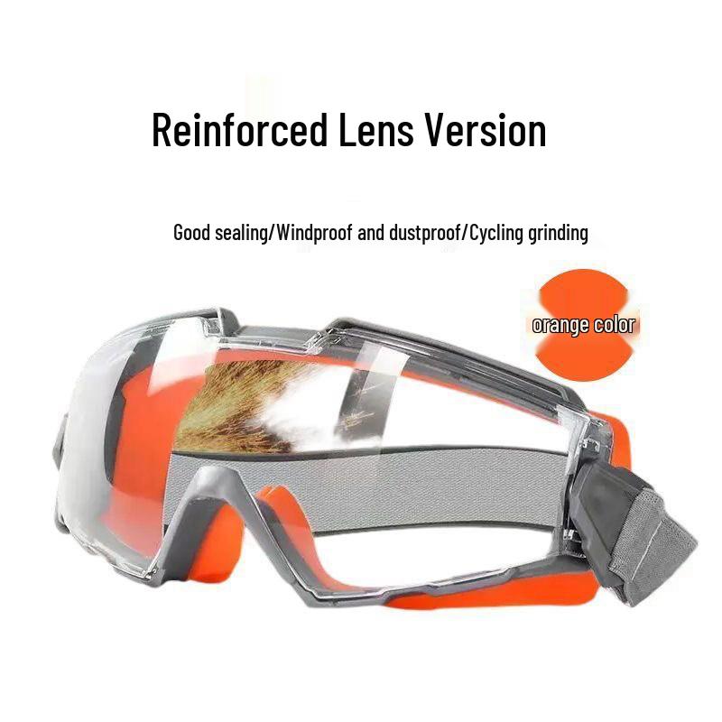 Women's Windproof UV Protection Cycling Sunglasses with Large White Transparent Frame