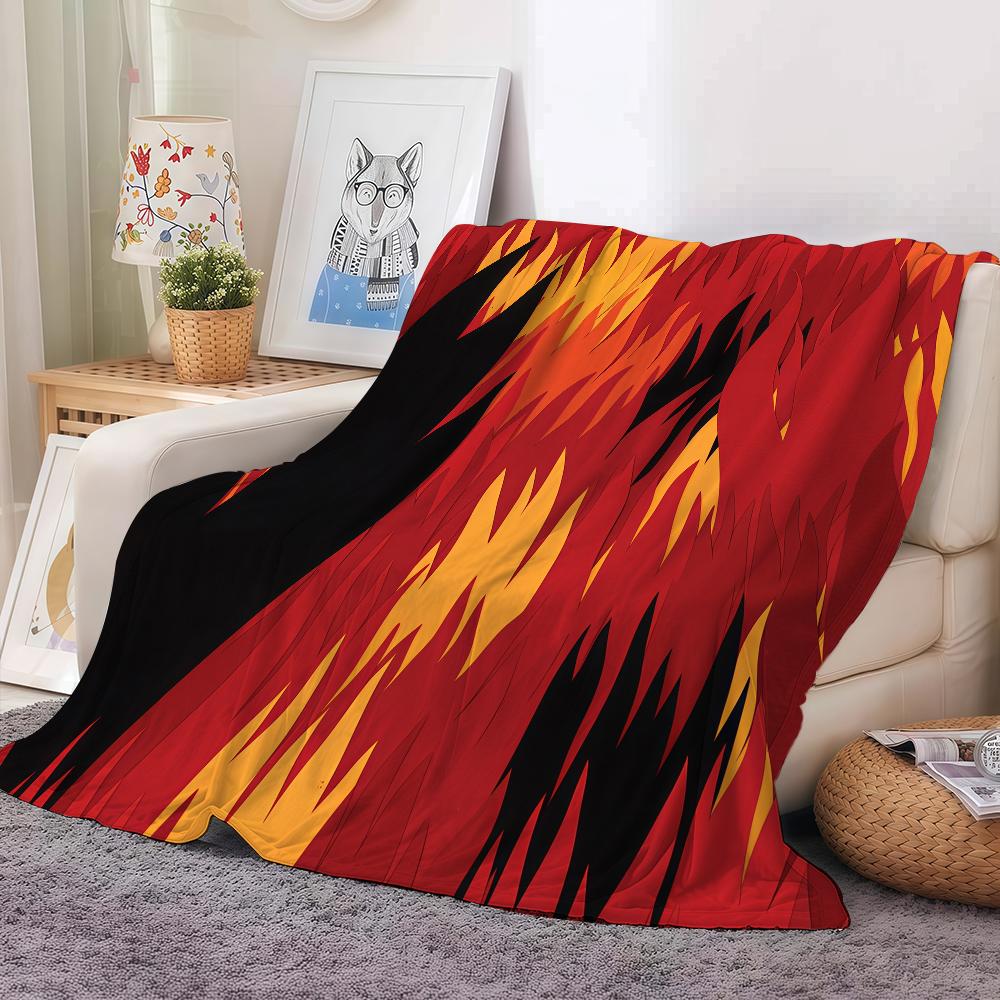 Band B-Bright E-Eyes Blanket Warm And Soft Suitable For Bedroom Living Room Sofa Bed Office Travel Camping 30x40in