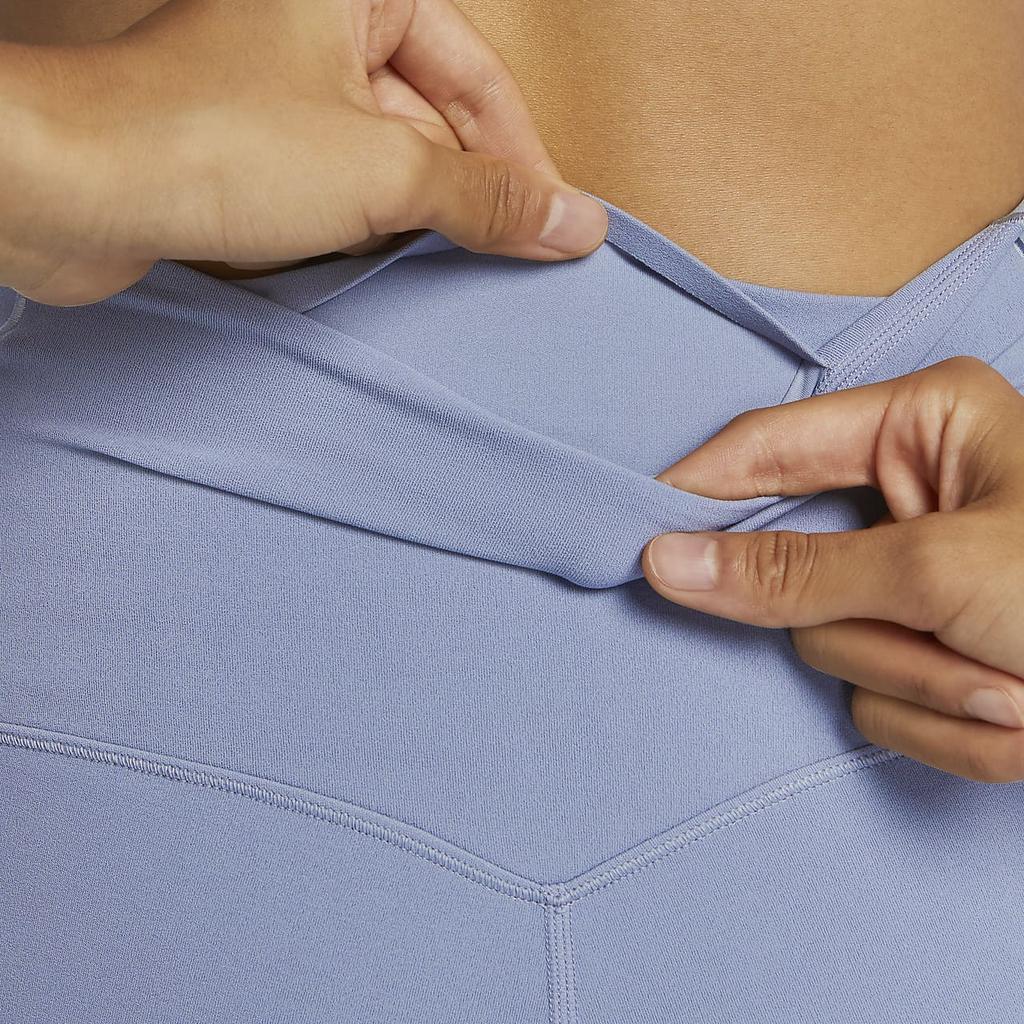 New Nike Sports Shorts Women's Gray Slate Blue DQ6004-493