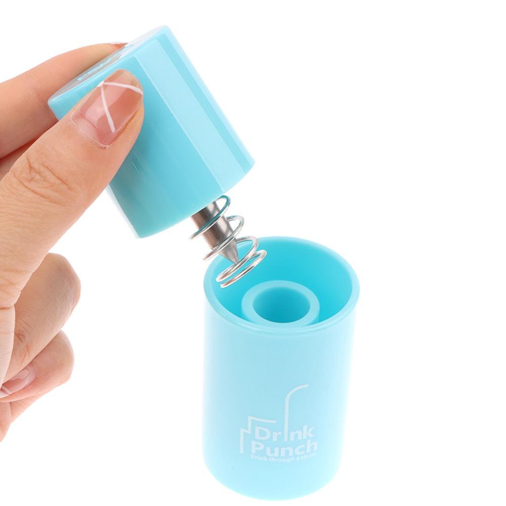 Zylindrische Flaschenabdeckung Locher Kunststoffflaschenverschluss Locher Getränke Locher Kinder Mädchen Ältere