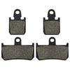 Cyleto Motorcycle Front or Rear Brake Pads for Yamaha YZFR1 YZF-R1 YZF R1 2007 2008 2009 2010 2011 2012 2013 2014