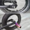 1pcs Alloy Foot Stunt Peg For Mtb Bmx Bike 3/8'' Axle Footrest-Lever Cylinder Grip Non-Slip Axle Foot Pegs Bicycle Accessories