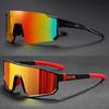 2-Pack  Unisex Cycling Glasses Large Frame Sports Style Design Eyewear