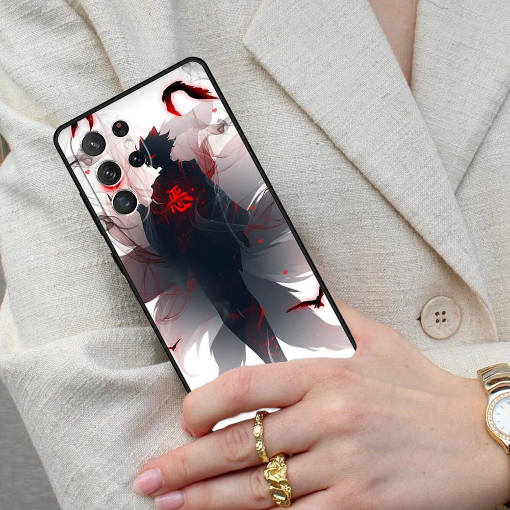 Devil Bad Boy Anime Cell Phone Case for Samsung Galaxy S26 Ultra S25 S24 S23 S22 S21 S20 Note10 Cover