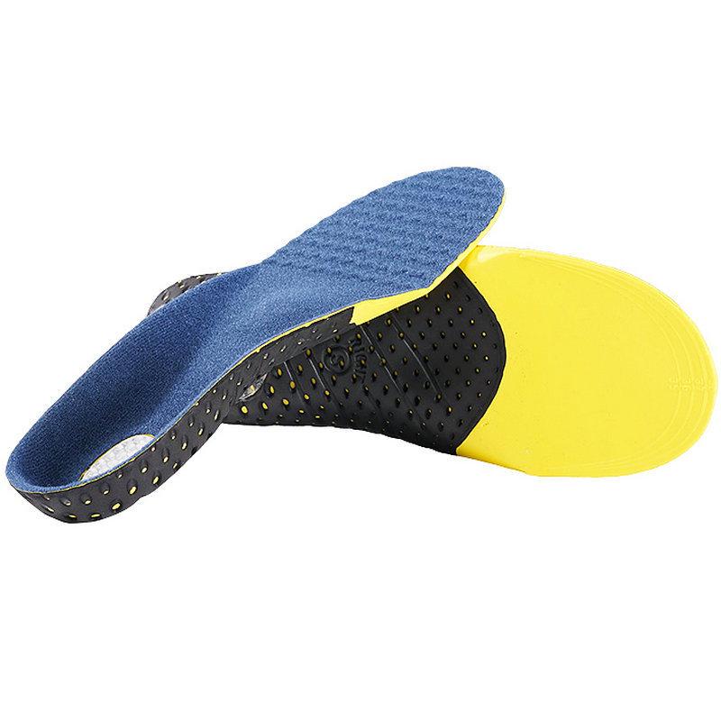 

Men s Shock-Absorbing Arch Support Insoles for Running - Breathable Silicone EVA, Flat Foot Comfort 39-42 (Trimmable)