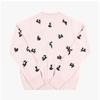 MaiSon KitSune Nw00504kf0001 P705 Embroidered Fancy Fox Embroidered Women S Cardigan
