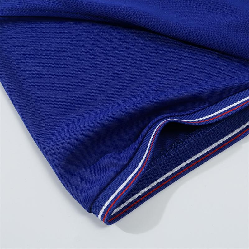 Casual Summer Solid Men's Polo Shirt Top Business Polo Men Short Sleeve Sports Tee Shirts Blue Black White Tops