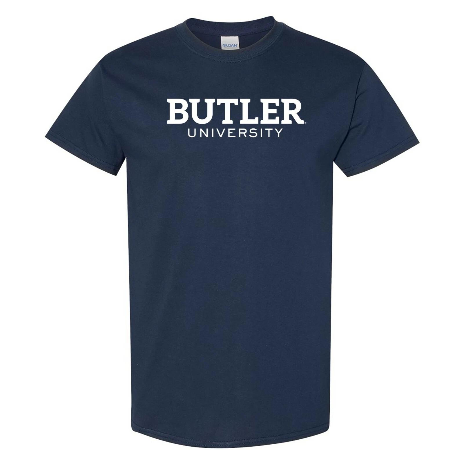 Butler Bulldogs Institutional Logo Short Sleeve Shirt - Navy S