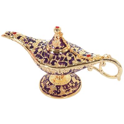 Lampada da desiderio artigianale leggera di Aladdin in lega di zinco per club domestici di artigianato retrò europeo