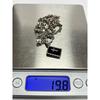 Used Justin Davis Silver 925 Silver Necklace Top CURIO Bible Cross