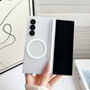 Slim Matte Transparent Magnetic Hinge Protection Back Case for Samsung Galaxy Z Fold7 6 5 4 Folding Hard Wireless Charging