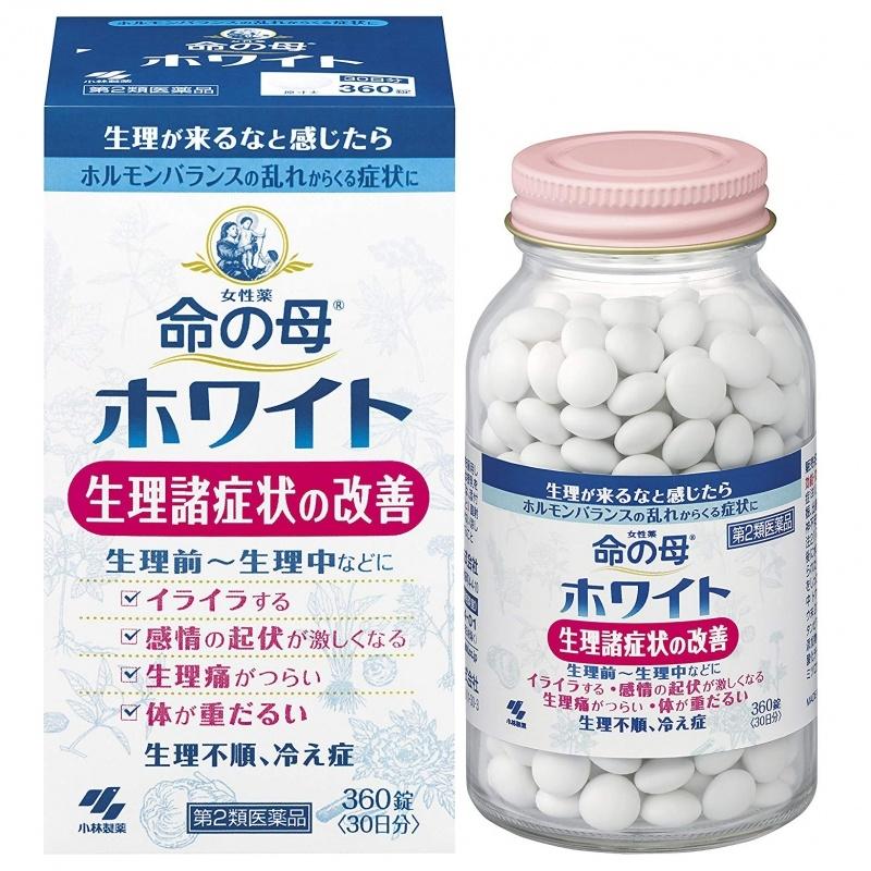 

Kobayashi Pharmaceutical Inochino Haha White (360 tablets)