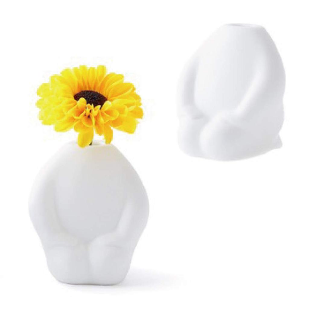 Ash Concept (h Concept) Single Flower Vase Seiza Seiza +d Flowerman Mini Single Item D-902-SEI