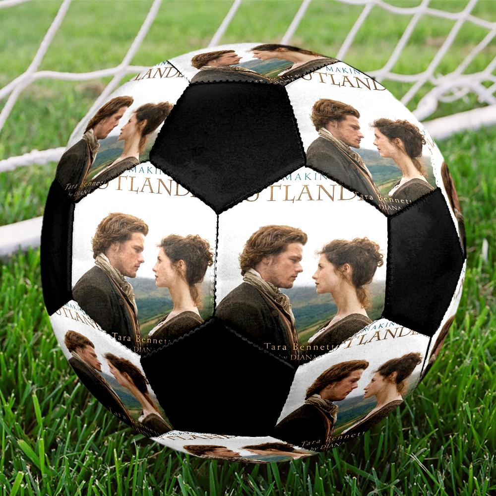Vibrant Outlander Indoor Soccer Ball Colorful Machine Stitched PVC Size 5 Team Training Competition Ready Durable High-Bounce Cool Sports Gift