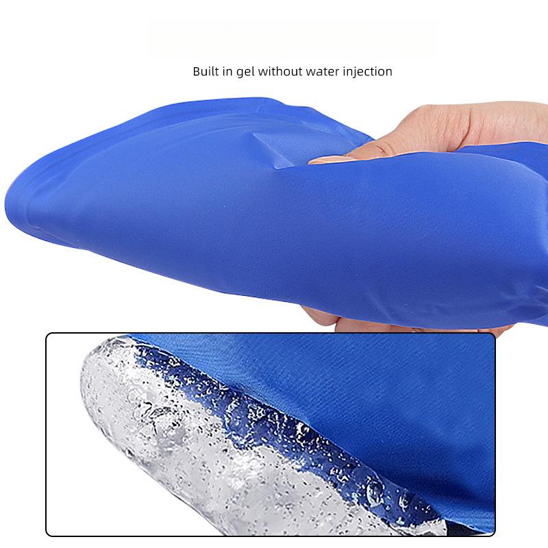 Sports Ice Pack Sticker Round Soft Gel Cold Compress Hot Compress Knee Ankle Care Cooling Ice Pad