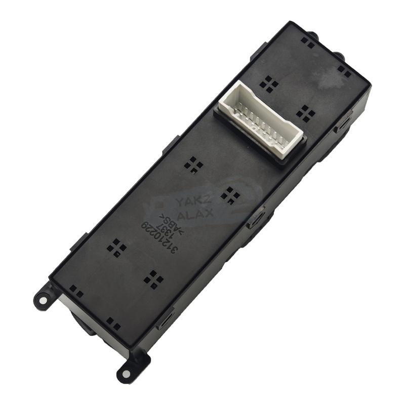 For Kia Soul 2014 2015 2016 2017 2018  2Auto Front Left Master Power Window Control Switch with Electroplating 93570-B2130CA