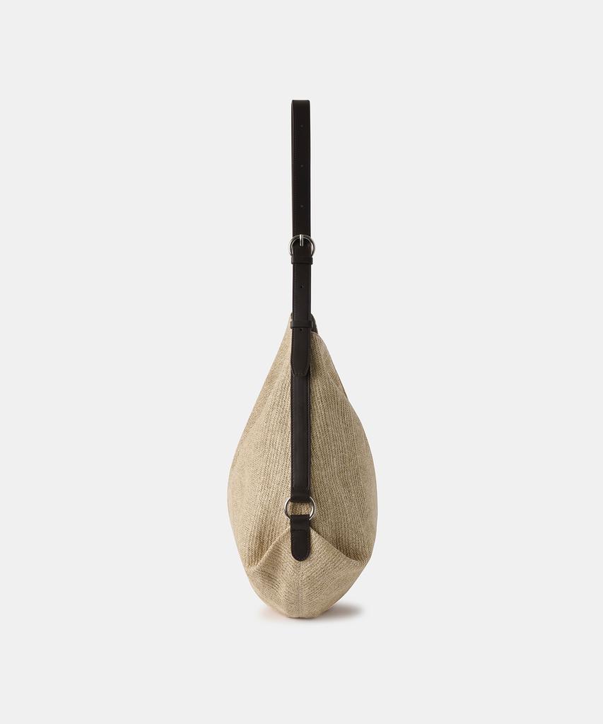 Musinsa Standard Woman Women'S Synthetic Raffia Large Hobo Bag [Beige]