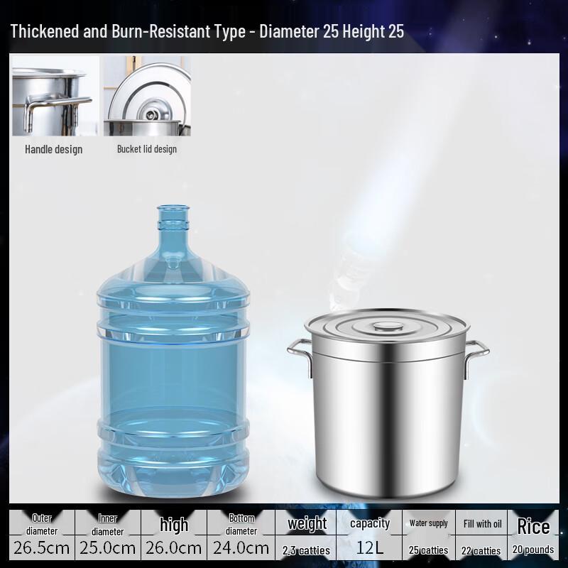 Yihuan Commercial Stainless Steel Stock Pot