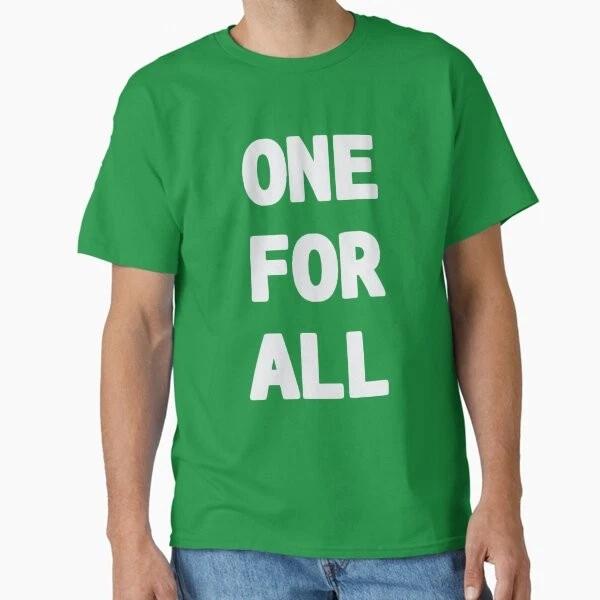 One For All Classic Tshirt Made In Usaaus Tshirt S2xl S