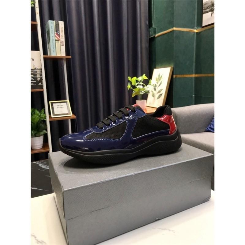 Men's Shoes Big Name Summer Mesh Breathable Sports Casual Running Shoes Patent Leather Versatile Thick Baseplate Shoes