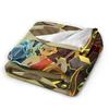 Anime Avatars The Last Airbender Plush Blanket Kids Flannel Bedding Throws For Couch Chair Soft Quality Bedspread