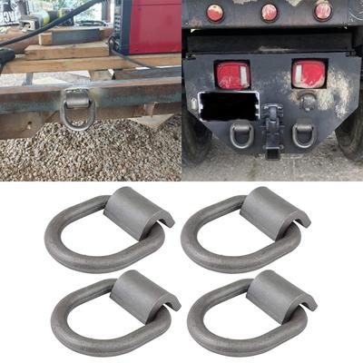 Συγκόλληση 1/2" βαρέως τύπου σε δακτύλιο D 12000Lbs Truck Trailer Tie Down Cargo Anchors Point Tiedown Hardware