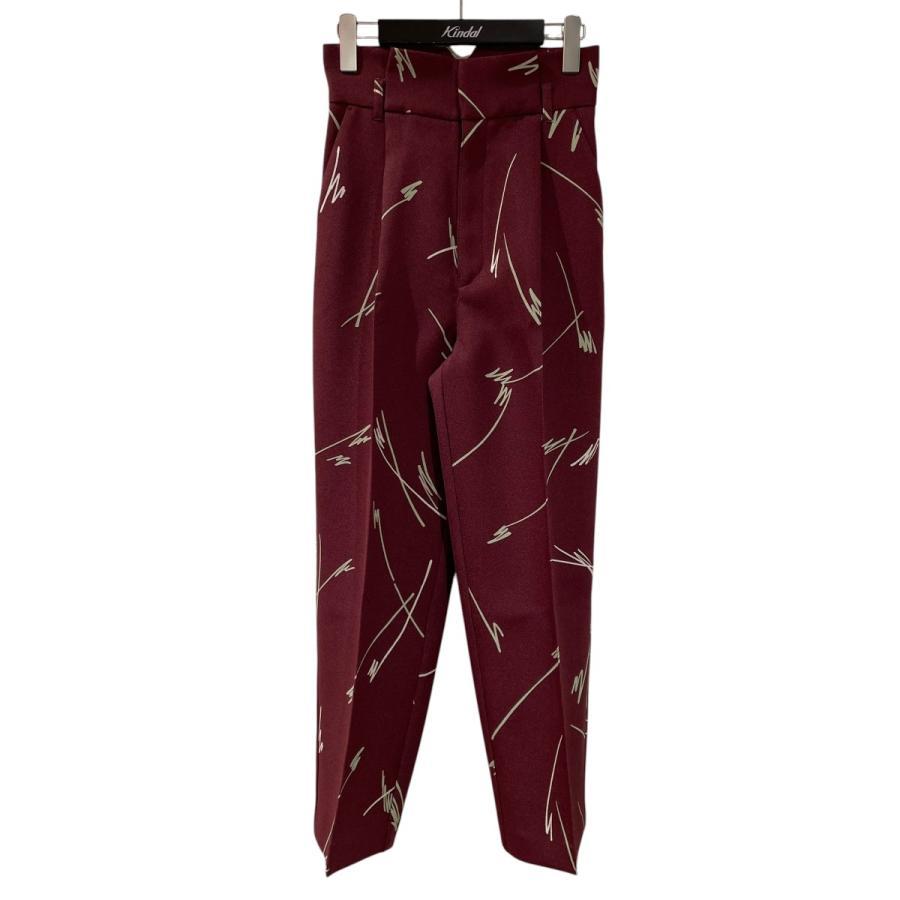 Lily Brown Slacks LWFP214047 Burgundy Size: 0