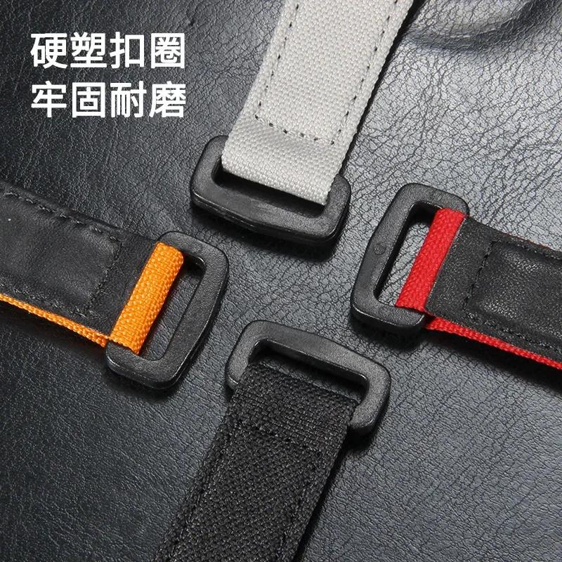 Für RICHARD MILLE RM50 RM53 Nylon-Canvas wasserdicht Herren Uhrenarmband Ringschnalle Leder Armband Schraubstil Uhrenarmband 25mm