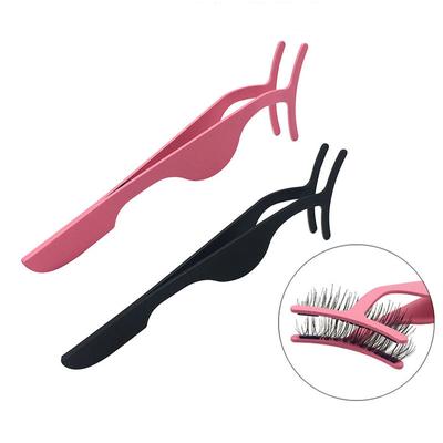 Falsche Wimpern Pinzette Gefälschte Wimpern Applikator Make-Up Werkzeuge Hilfs Curler Nerz Wimpern Professionelle Pinzette Werkzeuge