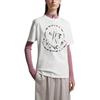 Moncler SS23 Round Neck Pullover Straight Casual Short Sleeve T-Shirt Women Tops White I10938C00018899WS033