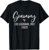 Grammy Like A Grandma Only Cooler Heart Mother's Day Grammy T-Shirt