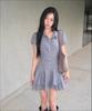 MIXXO Check Shirt Dress_Miwowg609G