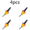 4pcs/set Wine Bottle Pourer Stopper Stainless Steel Wine Liquor Spirit Pourer Free Flow Wine Bottle Pour Spout Stopper Barware