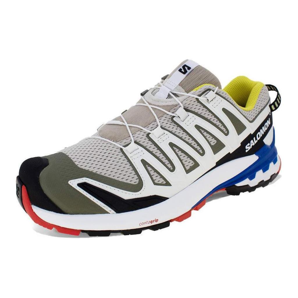 SALOMON XA Pro 3D V9 Comfortable Low-Top Lifestyle Shoes Men Sneakers Light-Green 471188