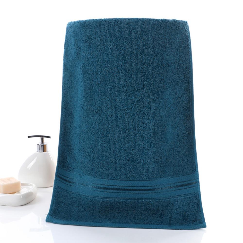 Spot large thickened cotton souvenir towel hotel men's sports face towel plain color broken gear water absorption