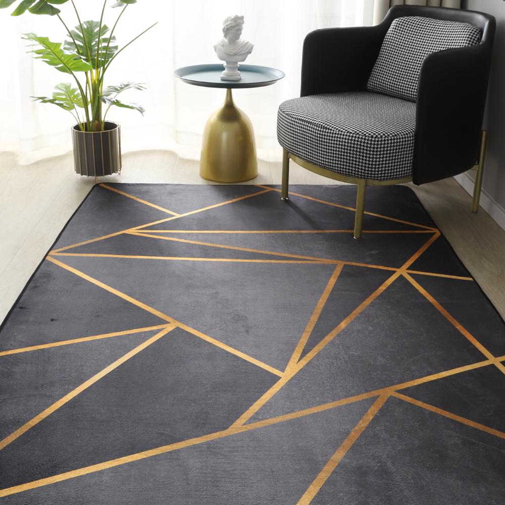 Luxury Modern Carpets for Living Room Fluffy Large Area Rugs Bedroom Carpet Home Decor Mat Soft Plush Bedroom Bedside Rug