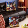 K-KONOSUBA M-Megumin Cushion Cover Inches Farmhouse Decor Home Throw Pillow Covers For Couch Decorations