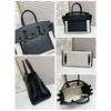 Fubao Leather Contrasting Color Splicing Eversion Retro Commuter Handbag Messenger Bag Women's Bag Single Shoulder