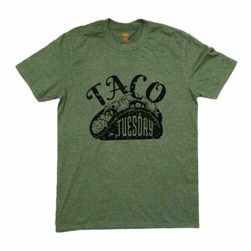 Taco Tuesday T-Shirt (SB) Food Funny Graphic Joke S разноцветный
