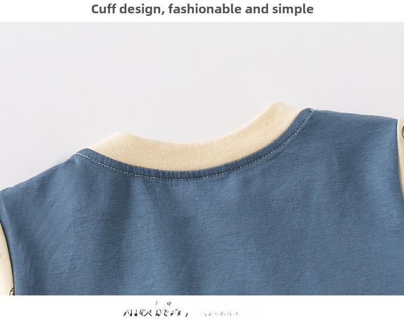 Letní overal s krátkým rukávem pro novorozeného chlapečka - Roztomilý outfit na lezení na oslavu prvního měsíce