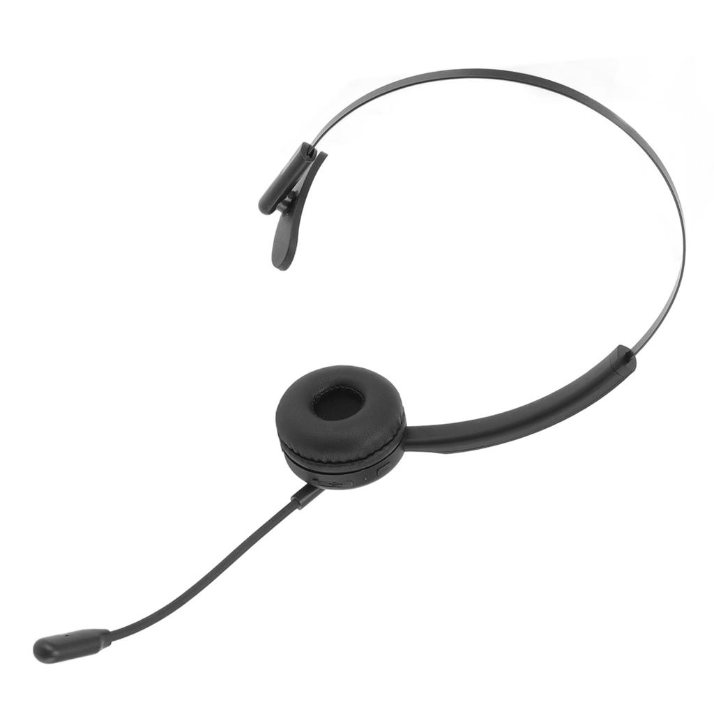 Call Center Headset Noise Cancelling Comfortable Adjustable Bluetooth Headset with Mic and Magnetic
