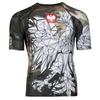 Kurzarm Rashguard Herren Polen Camo M Camo